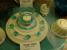 Lade das Bild in den Galerie-Viewer, Relieffscheiben mit Teelicht