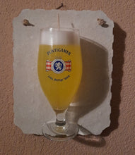 Lade das Bild in den Galerie-Viewer, Windlichtplatte aus Bierglas